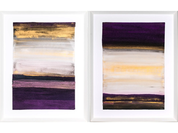 ZEN I & II - Paper Painting by NOVOCUADRO ART COMPANY - view 2